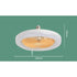 26CM Remote Control LED Light and Fan - Ceiling Fan with E27 Lamp - Hanging Fan