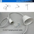 26CM Remote Control LED Light and Fan - Ceiling Fan with E27 Lamp - Hanging Fan