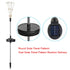 2Pcs Solar Powered Starburst Light with 240 LEDs For Spring Garden Decoration - Solar Light