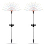 2Pcs Solar Powered Starburst Light with 240 LEDs For Spring Garden Decoration - Colorful Lighting - Solar Light