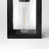2pk Solar LED Outdoor Deck Lights Matte Black - 2Pack - 12V Hanging Light