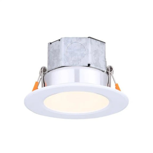 3’’ 6W LED baffle light with self-junction boxed - Recessed Light Fixtures