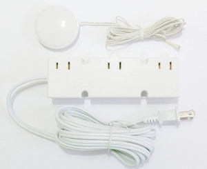3 Level Touch Dimmer with 3 plug in Receptacles 120 Volt