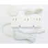 3 Level touch Light Dimmer with 3 Plug - Receptacles 120V - White / 120 Volts / 200 Watts - Transformer