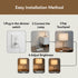 3 Level touch Light Dimmer with 3 Plug - Receptacles 120V - Transformer