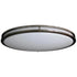 32’’ 70W Dimmable LED flush mount fixture | 3000K correlated color temperature - Brushed Nickel / 70 Watt LED