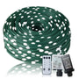 Christmas Rope Lights,1000LED 328Ft Outdoor Decorative String Strobe - As picture - 12V Hanging Light