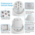 360-Degree Rotatable Spotlight LED Featuring Smart Motion Sensing - White - Spot Light