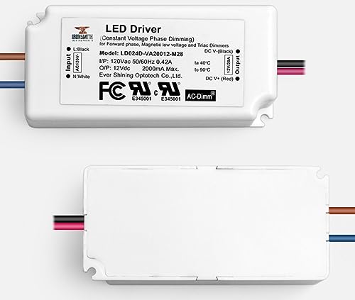 120 Volts -24V 24W | Constant Voltage LED Driver with Triac Dimming
