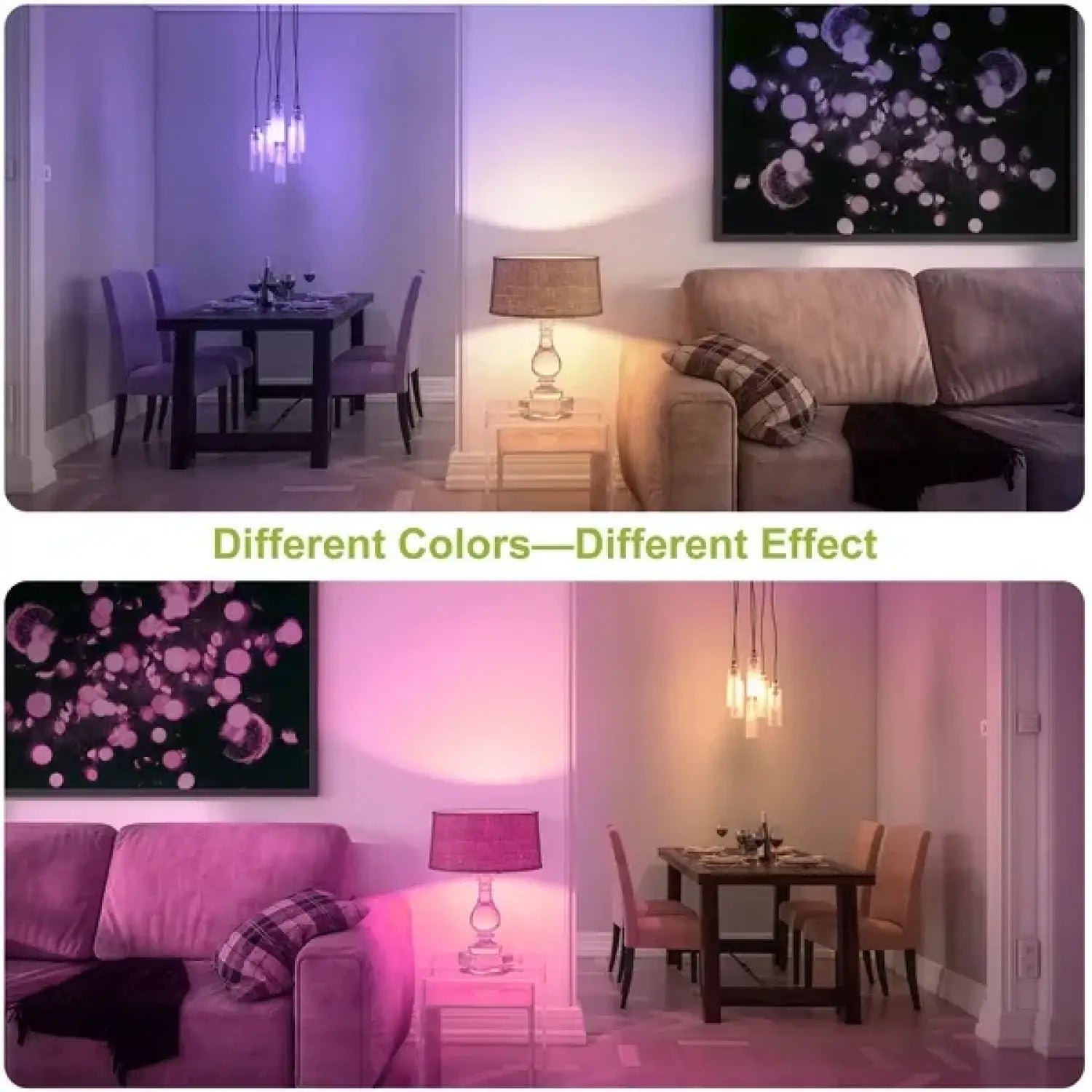 3W E27 RGB 16 Color Change Light Bulbs with IR Remote Control - White - LED Bulb with Remote