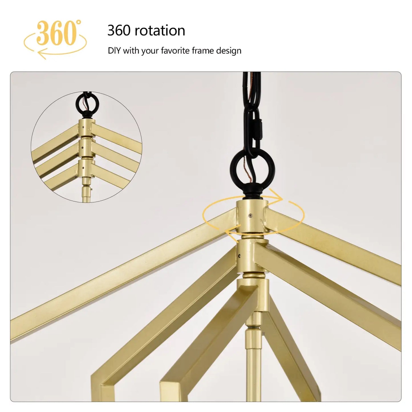 4 Light Farmhouse Kitchen Chandeliers Vintage Cage Light Fixture Adjustable Height Chandeliers For Dining Room Hallway