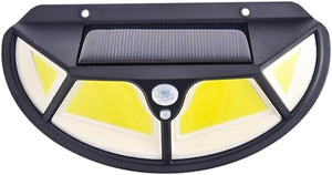 Outdoor Solar Wall Light Fixture - Motion-Activated