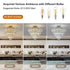 5 Tier Golden Crystal Chandelier Light Ceiling for Modern Interior Design - 12V Hanging Light