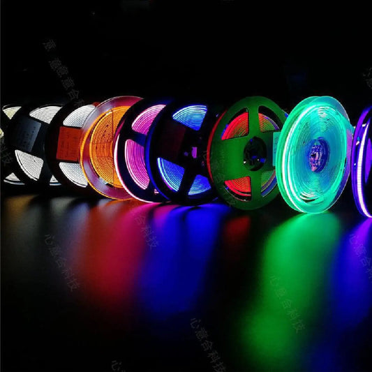 5V Low Voltage 12V COB LED Flexible Strip Light for Trough Lines - Strip and Rope Light