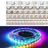 5V Magic LED Strip Lights – Waterproof & Single-Point Control - White / 30 lights / Bare Board - Strip light