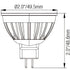 5W 12V Light Fixture Modern for MR16 Bulb Replacing 35W Halogen - MR16 Light Bulb