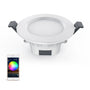 5W Indoor Smart Recessed Light Bluetooth Control Adjustable Brightness White Ceiling Light