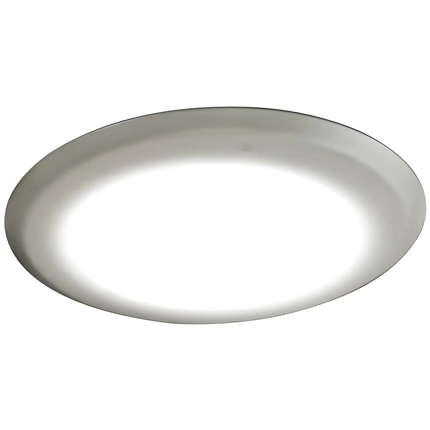6’’ Bubble Lens Surface Mount Low Profile LED Fixture - 15 Watt LED - Ceiling Light