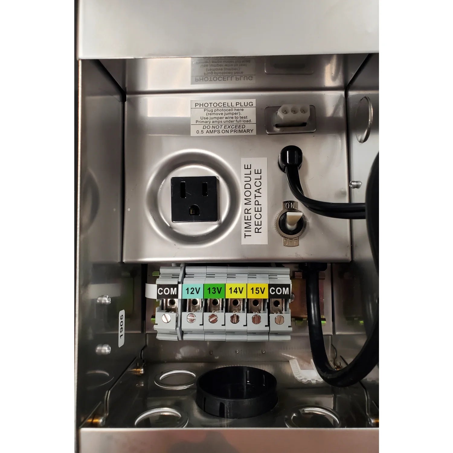 High-Quality 600-Watt Multi-Tap Low Voltage Transformer 12V-15V 
