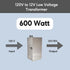 600W Multi-Tap Low Voltage Transformer | 12V - 15V - 120 Volt / 12 VOLT - 15 VOLT / 600 Watt - Landscape Transformers