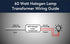 60W Halogen Potted Transformer Electronics - 120 Volts / 12 Volts / 60 Watts Max - Transformer