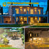 6Pack Solar Powered Stake Light Outdoor Decorative Landscape Lamp IP65 Waterproof Auto On Off Outdoor Light For Pathway