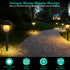 Decorative 6-Pack Water-Ripple Solar Light on Stake Set - 6Pack - Solar Light