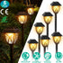 Decorative 6-Pack Water-Ripple Solar Light on Stake Set - 6Pack - Solar Light