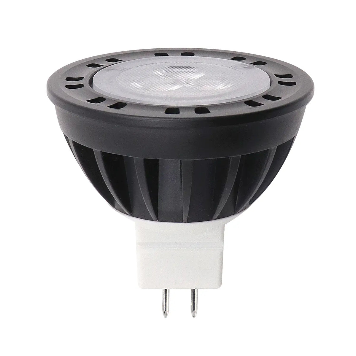 6W Light Fixture for Outside Replacing 50W Halogen with Waterproof Feature - MR16 6W 2700K 30D 12V - MR16 Light Bulb
