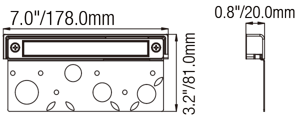 7’’ 12V Brass Waterproof Hardscape Paver Landscape Light with Replaceable LED - hardscape lights