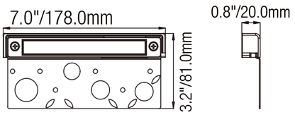 7’’ 12V Brass Waterproof Hardscape Paver Landscape Light with Replaceable LED - hardscape lights