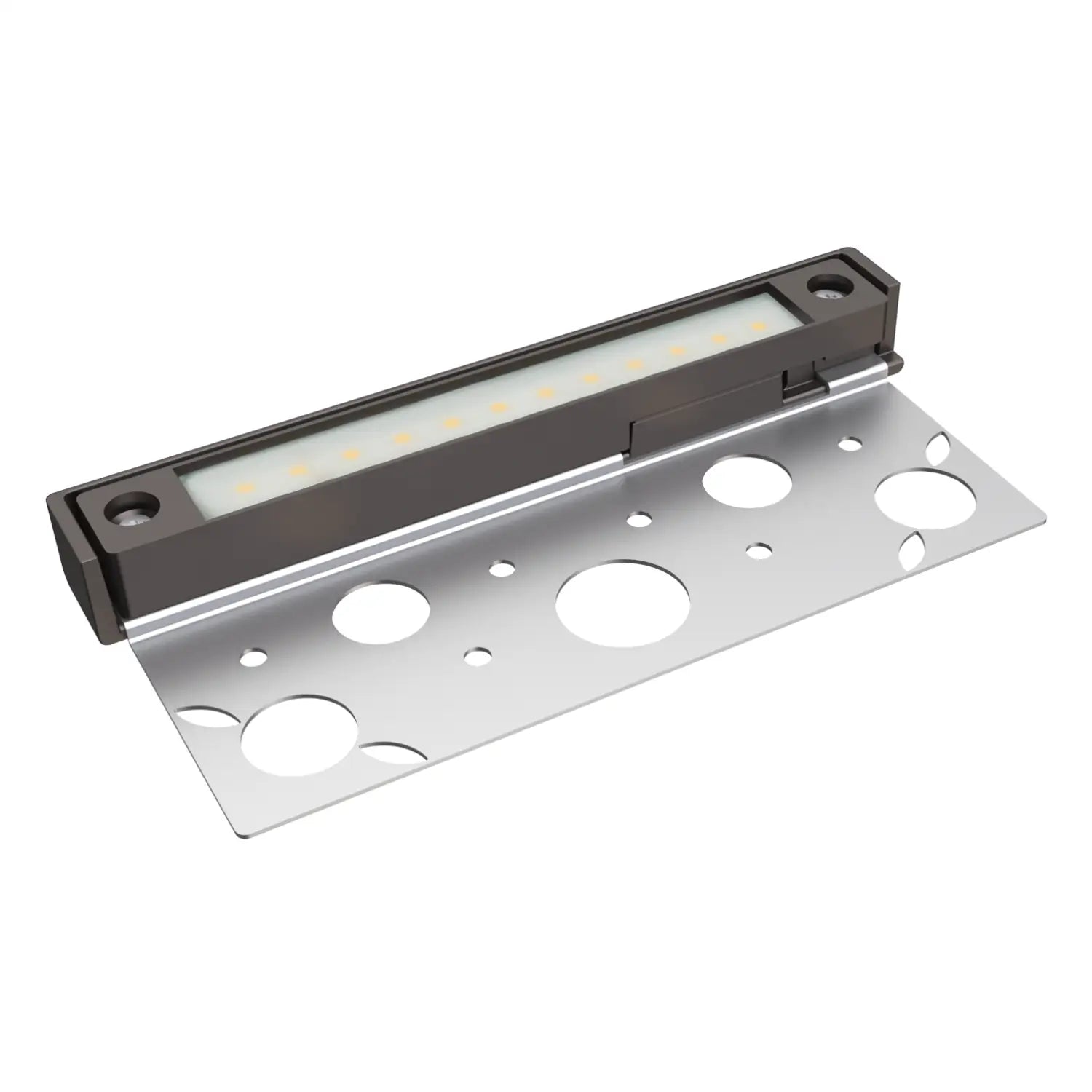 7’’ 12V Brass Waterproof Landscape Light with Replaceable LED 12V LED Module / 12V / 12V LED Module
