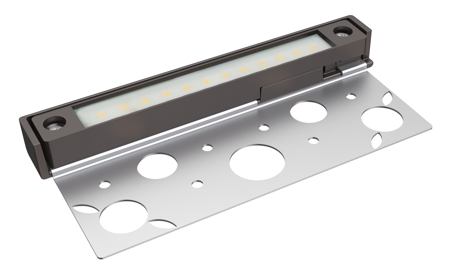 7’’ 12V Brass Waterproof Landscape Light with Replaceable LED 12V LED Module / 12V / 12V LED Module