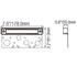 7’’ 3W Landscape Lights Outdoor RGB CCT Tunable Brass Hardscape Paver Fixture - hardscape lights
