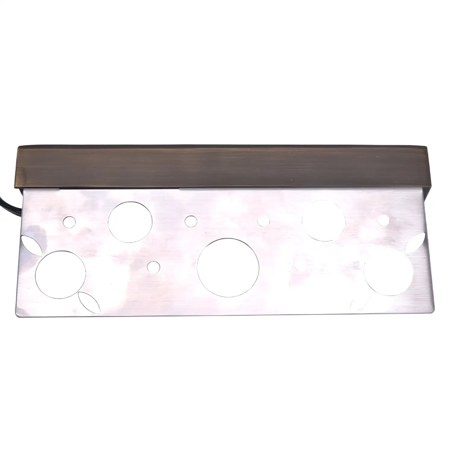7’’ 3W Landscape Lights Outdoor RGB CCT Tunable Brass Hardscape Paver Fixture - hardscape lights