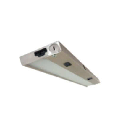 7W 120V 12’’ 5 CCT Undercabinet LED Lights With Adjustable Dimmable Settings - Brush Nickel - Undercabinet Light