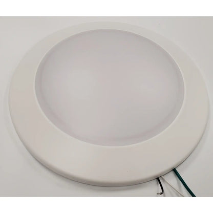 8’’ Bubble Lens Surface Mount Low Profile LED Fixture - 30 Watt LED - Ceiling Light