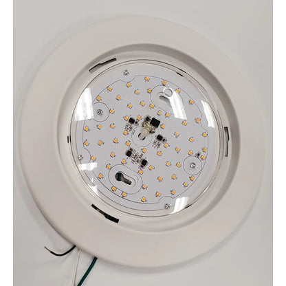 8’’ Bubble Lens Surface Mount Low Profile LED Fixture - 30 Watt LED - Ceiling Light