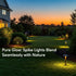 8-Inch Lawn Stakes with Side Wireway | 1/2 NPT Thread (Pack of 2) - Spike Mount