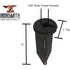 8-Inch Lawn Stakes with Side Wireway | 1/2 NPT Thread (Pack of 2) - Spike Mount