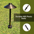 8-Inch Lawn Stakes with Side Wireway | 1/2 NPT Thread (Pack of 2) - Spike Mount