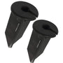 8-Inch Lawn Stakes with Side Wireway | 1/2 NPT Thread (Pack of 2) - Spike Mount