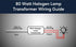 80W Halogen Electronic Transformer - 120 Volts / 12 Volts / 80 Watts Max - Transformer