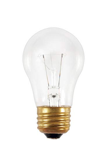 HC Lighting - 120-130V 15W Line Voltage Clear Appliance and Household A15 Style Incandescent Light bulb (10/PK)