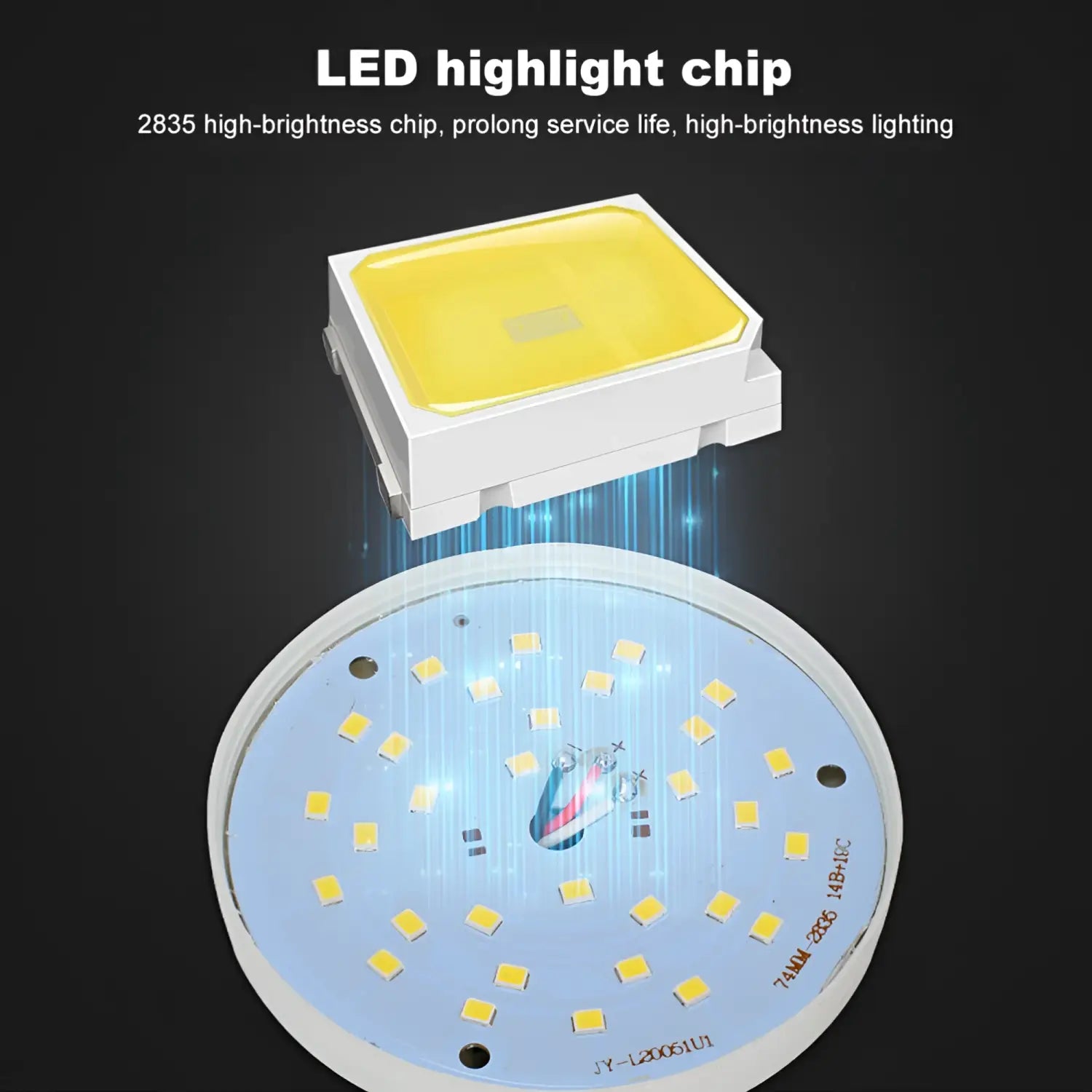 9W R70 LED Fast Charging Bulb for Outdoor Light with Built-in Battery - White - Portable LED Bulb
