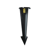 9-Inch In-Ground Stake with Solid Brass 1/2" NPT Thread 2 Pack