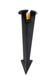 9-Inch In-Ground Stake with Solid Brass 1/2" NPT Thread