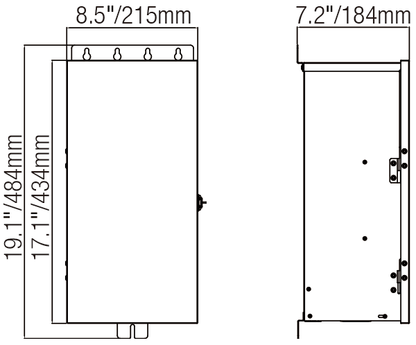 Heavy Duty Multi Tap Transformer with 900W Output for Outdoor