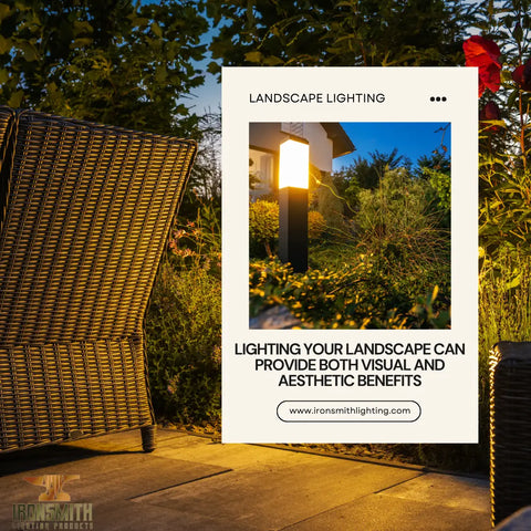 Security benefits of having landscape outdoor lighting