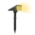 Adjustable Solar Garden Lights – Outdoor Waterproof Spotlights - Warm White - Solar Light